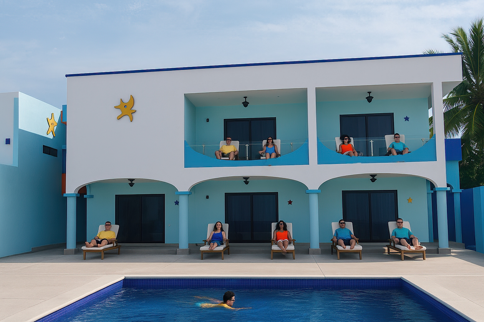 Villa Estrella del Mar Morning Star Deck