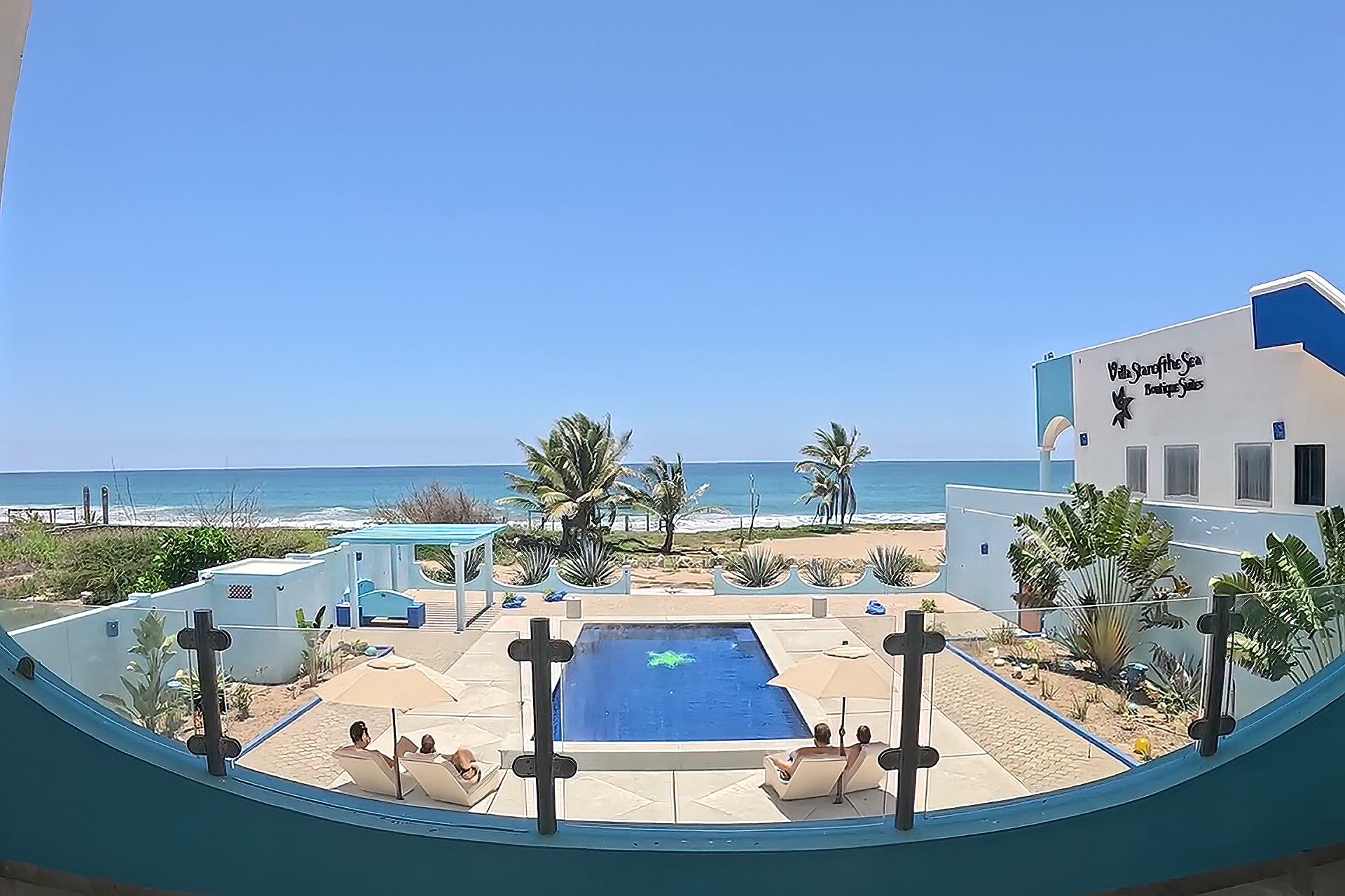 Villa Estrella del Mar Morning Star Pool Deck